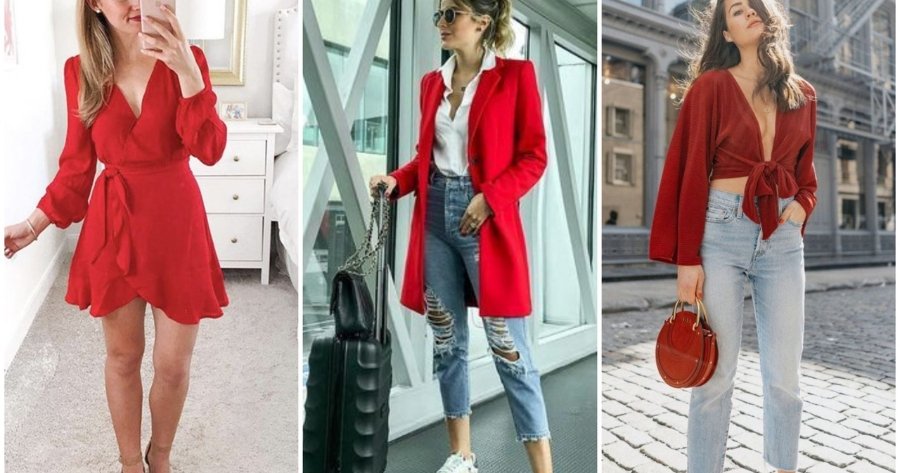 Bold red