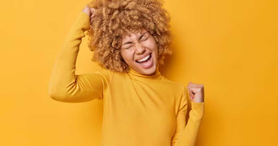 Cheerful yellow