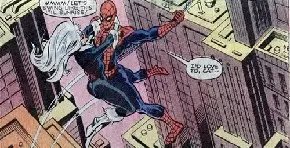 Swinging around the city.