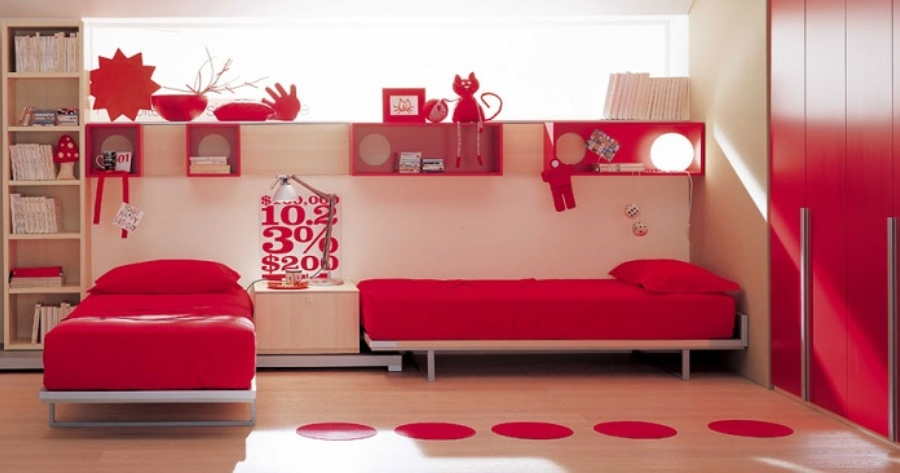 Crimson red