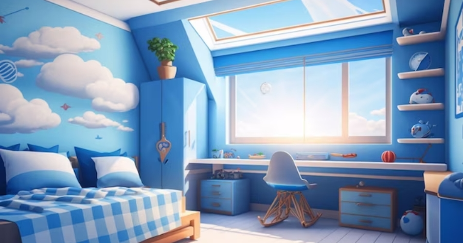 Sky blue