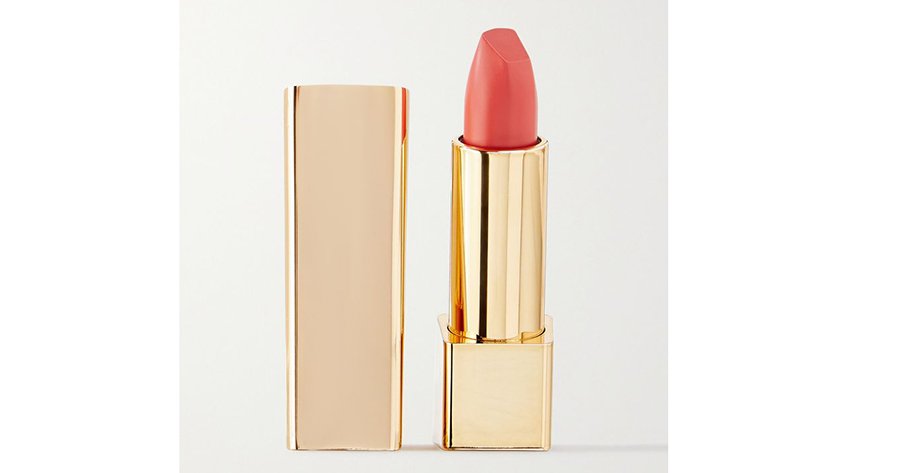 Coral lipstick