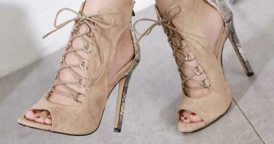 Lace up Heels